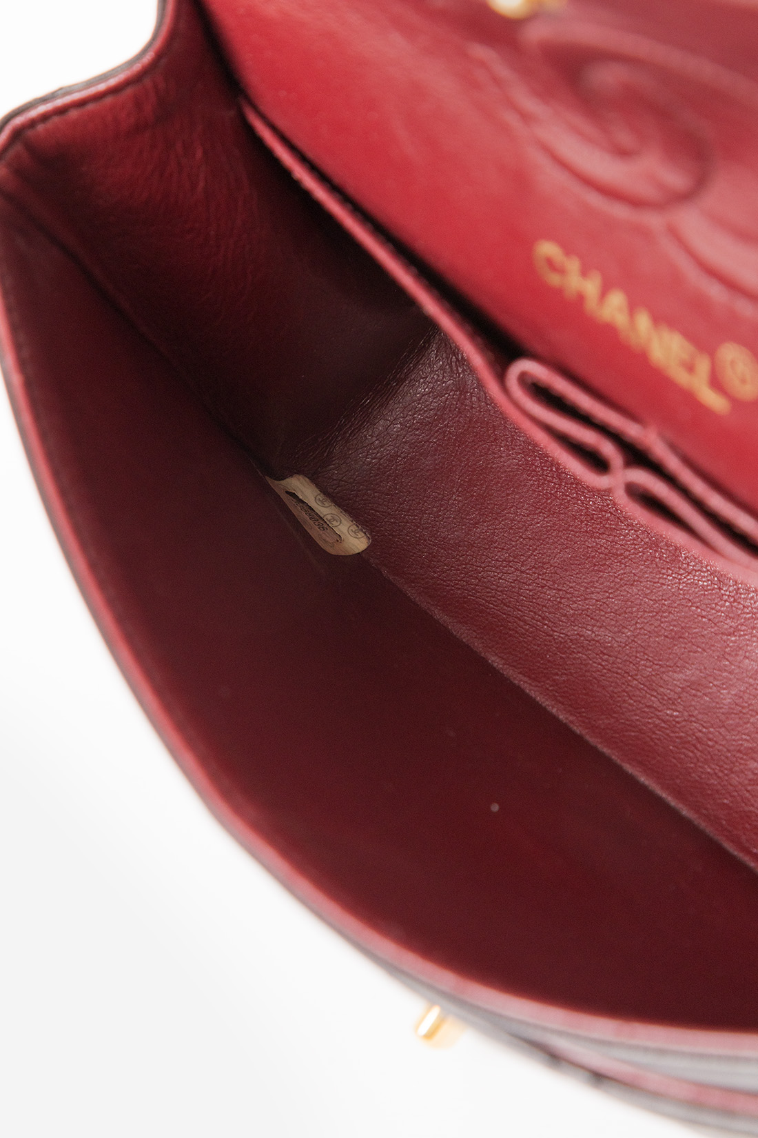 location serial sticker chanel vintage bag